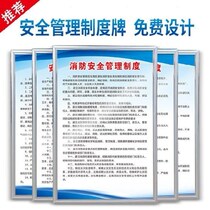 Fire safety mark staircase standard area promotional languages of financial wall poster frame on office system