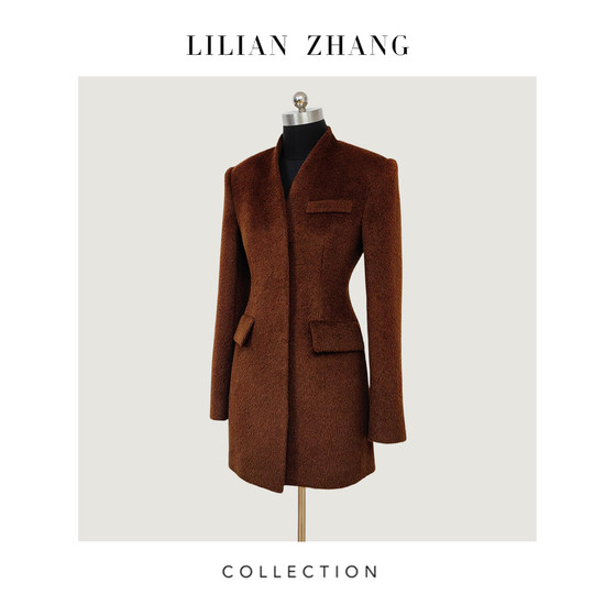 C series urban power simple new trendy alpaca velvet short coat 2305047
C series urban power simple new trendy alpaca velvet short coat 2305047