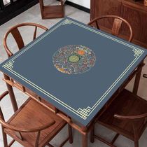 Hand-rubbed mahjong tablecloth pad thickened silencer mat tabletop cloth for playing cards mahjong machine square table mat