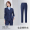 Female - navy blue jacket+pants