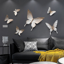 Nordic butterfly light and extravagant decorative pendant restaurant wall decorative room wall decoration room wall pad wall padding