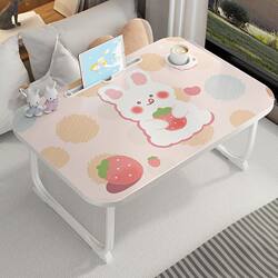 Small table folding bed table can be extended to a large size laptop student dormitory study bedroom lazy people dropshipping