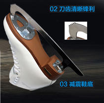 BAUD leather figure skates for children and adults beginner figure skates non-grinding figure skates