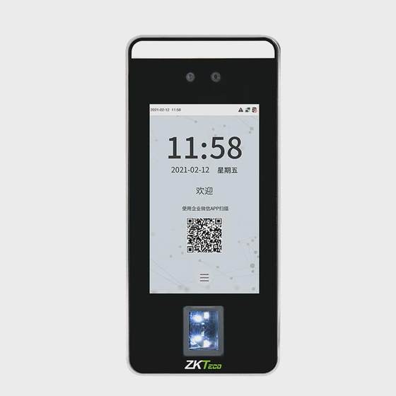ZKTECO 중앙 제어 ZK-F6 엔트로피베이스 얼굴 지문 액세스 제어 출석 기계 모바일 앱 기업 Wechat Cloud 출석 ZKTECO 중앙 제어 ZK-F6 엔트로피베이스 얼굴 지문 액세스 제어 출석 기계 모바일 앱 기업 Wechat Cloud 출석
