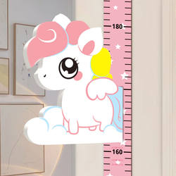 Children's height wall sticker 3D three-dimensional home baby height sticker cartoon magnetic measuring instrument ruler rising wallpaper