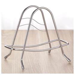 Stainless steel cutting board rack cutting board rack kitchen storage knife cutting board rack household kitchen knife rack knife board rack manufacturer direct sale