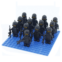 Lego police building blocks military series boys special police officers