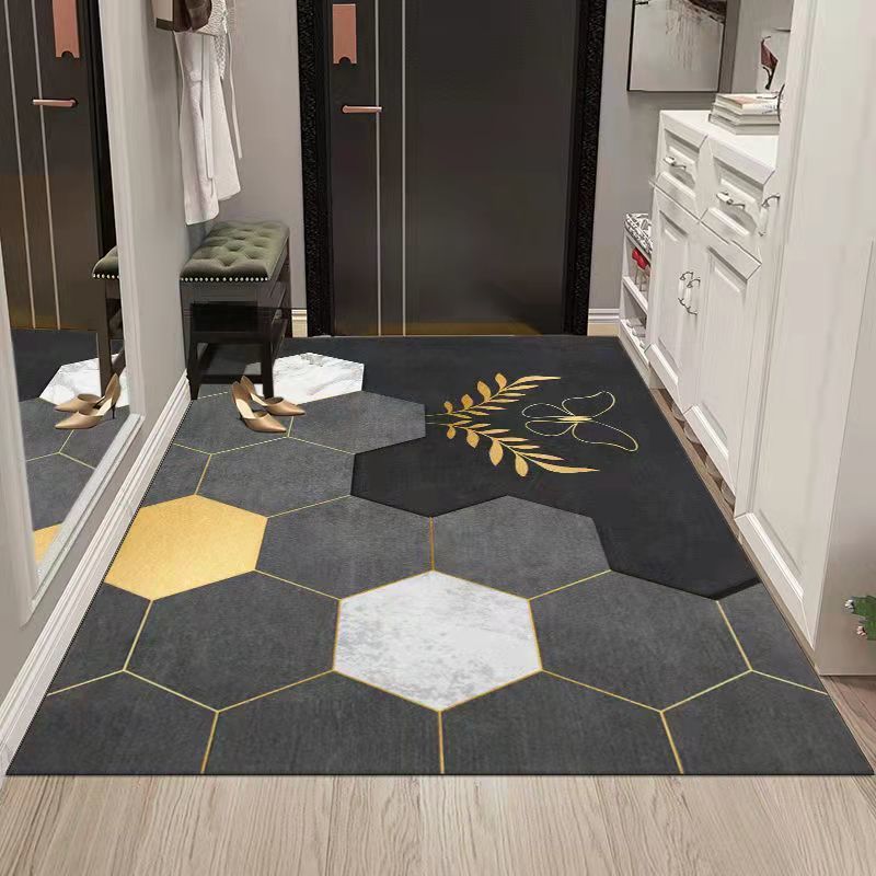 Genguan Bathroom in door mat cushion Living room mat Entrance Door Mat anti-slip cushion Absorbent Cushion Cut Doorway Makeup Room-Taobao