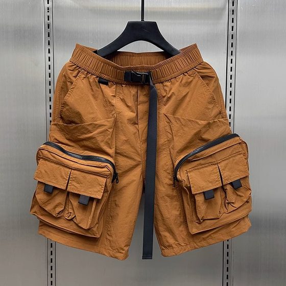 Summer multi-pocket work shorts men's trendy outdoor functional quick-drying straight pants fashionable and versatile beach five-point pants
Summer multi-pocket work shorts men's trendy outdoor functional quick-drying straight pants fashionable and versatile beach five-point pants
