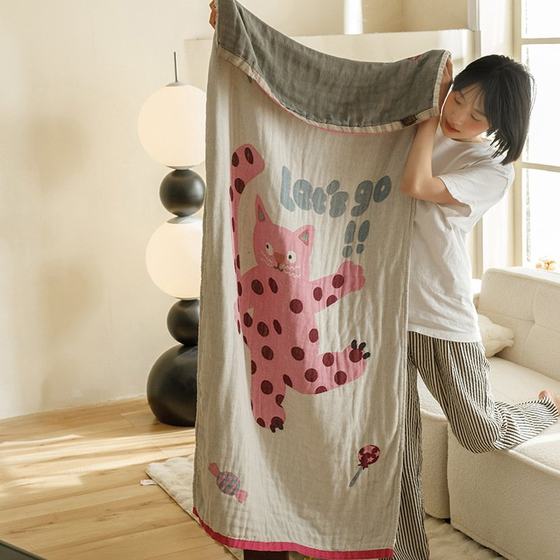 Class A pure cotton gauze cover blanket cotton jacquard four-layer gauze bath towel sofa nap blanket multifunctional children's quilt
Class A pure cotton gauze cover blanket cotton jacquard four-layer gauze bath towel sofa nap blanket multifunctional children's quilt