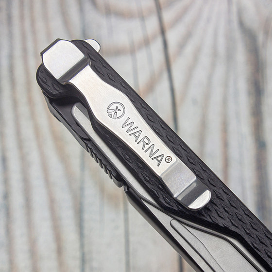 Warner Ark Clamps G10 핸들 CNC 조각 다기능 공구 클램프 실외 접이식 나이프 비상 장비 EDC Warner Ark Clamps G10 핸들 CNC 조각 다기능 공구 클램프 실외 접이식 나이프 비상 장비 EDC