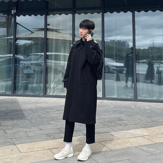 2023 new trench windbreaker men's thick autumn and winter jacket Korean H version medium-length version British style tweed loose coat
2023 new trench windbreaker men's thick autumn and winter jacket Korean H version medium-length version British style tweed loose coat