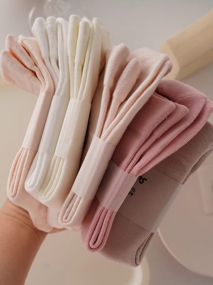 분홍색과 부드러운 여자 일본 소나무 입자 단색 여성면 양말 미드 튜브 가을 흰색 다목적 스포츠 스타킹 땀을 흡수합니다. 분홍색과 부드러운 여자 일본 소나무 입자 단색 여성면 양말 미드 튜브 가을 흰색 다목적 스포츠 스타킹 땀을 흡수합니다.