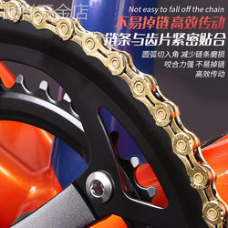 Road bicycle crankset 53/39T double chainring 27-speed 24-speed front large chainring aluminum alloy universal square hole crank