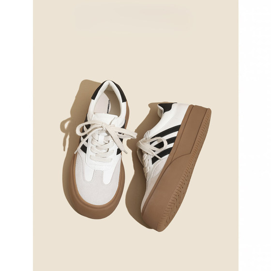 LAYERMOOD retro casual white shoes women's 2025 new thick-soled sports shoes students
LAYERMOOD retro casual white shoes women's 2025 new thick-soled sports shoes students