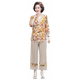 중년 및 노인 어머니를위한 신제품 캐주얼 한 여름웨어 중년 여성의 여름 시폰 세트를위한 새로운 단축 티셔츠 탑 중년 및 노인 어머니를위한 신제품 캐주얼 한 여름웨어 중년 여성의 여름 시폰 세트를위한 새로운 단축 티셔츠 탑