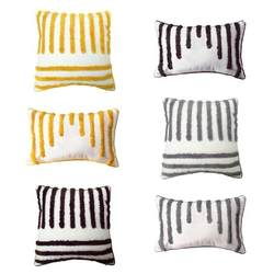 Nordic Modern Style Woven Tufted Throw Pillow Case Tribal Bo