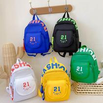 Childrens spring outing backpack boys travel small school bag student outing boys travel backpack casual and lightweight