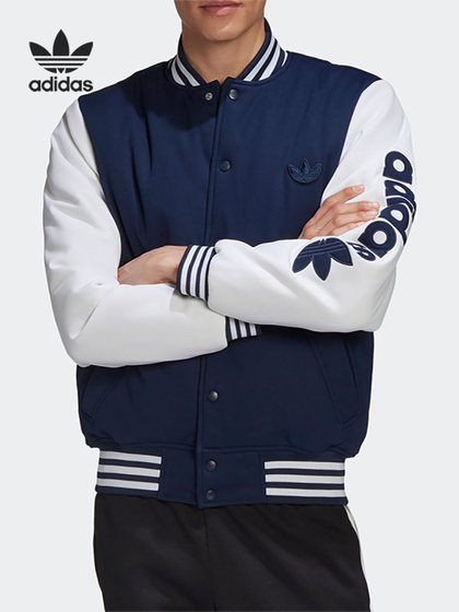 adidas/adidas 정품 스쿼시 남자 스탠드 업 칼라 및 캐주얼 스포츠면 재킷 GE1346 adidas/adidas 정품 스쿼시 남자 스탠드 업 칼라 및 캐주얼 스포츠면 재킷 GE1346