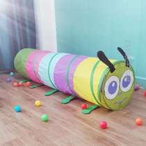 Early education childrens Tongshan Cave Sunshine Baby Crawling Drilling Tunnel Toy Rainbow Kindergarten Baby Indoor