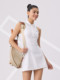 Ellesse Small Shell Tennis 스포츠 폴로 슬림 드레스 여름 멋진 니트 옷깃 조끼 스커트 짧은 치마 Ellesse Small Shell Tennis 스포츠 폴로 슬림 드레스 여름 멋진 니트 옷깃 조끼 스커트 짧은 치마