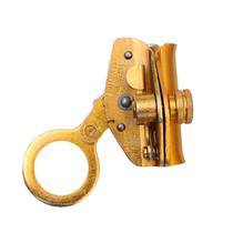 Safety rope self-locking device wire rope self-locking buckle high-altitude rope locking device hanging basket anti-fall self-locking card for rock climbing and ice climbing