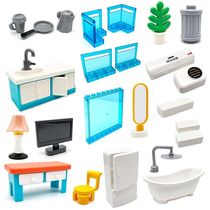 Big Building Block Assembled Mini Furniture Play House Toys