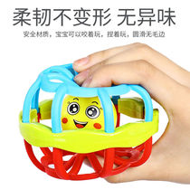 Childrens baby toys newborn toys 0-1 years old hand rattle small sand hammer baby teether soothing rattle