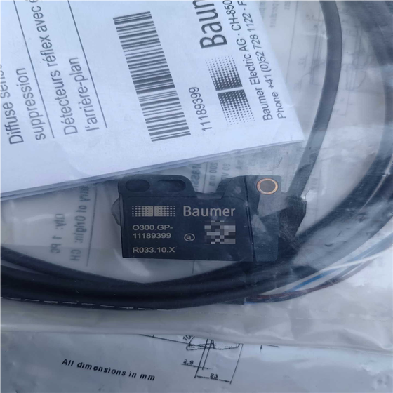 새로운 Baumer O300.GP-11189399 광전 스위치 교섭 새로운 Baumer O300.GP-11189399 광전 스위치 교섭
