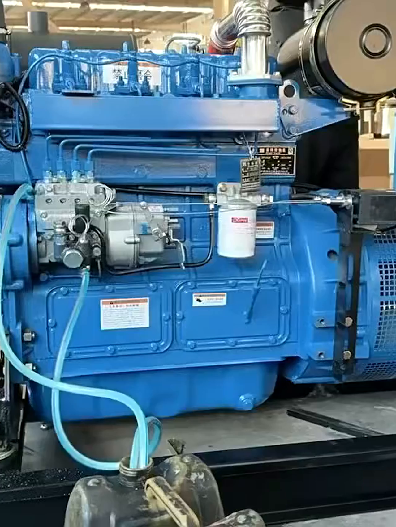 50千瓦柴油发电机组的功率原理与流程环境