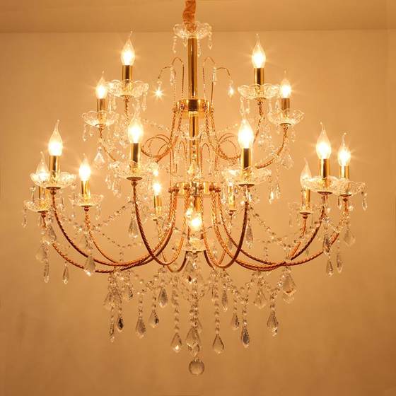 American golden iron crystal chandeliers retro industrial style pastoral living room chandeliers cafe bedroom dining room lanterns
American golden iron crystal chandeliers retro industrial style pastoral living room chandeliers cafe bedroom dining room lanterns