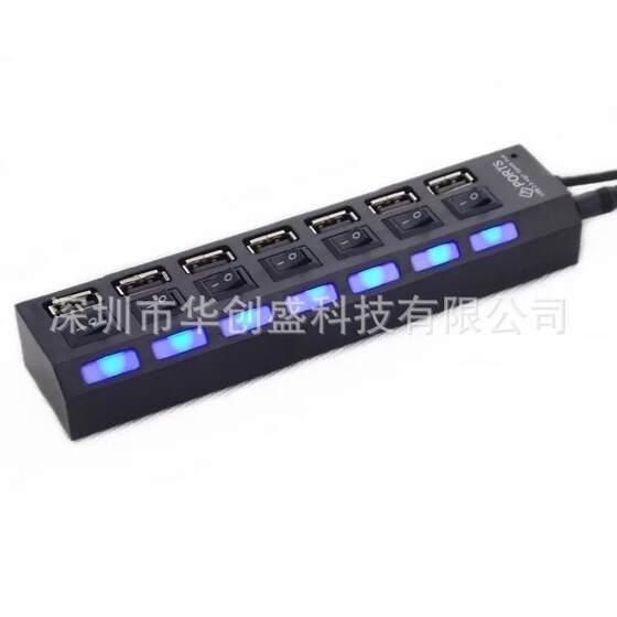 허브 판매 7 포트 USB 허브 독립 스위치 허브 7 위치 확장 스플리터 7 홀 USBHUB HUB 허브 판매 7 포트 USB 허브 독립 스위치 허브 7 위치 확장 스플리터 7 홀 USBHUB HUB