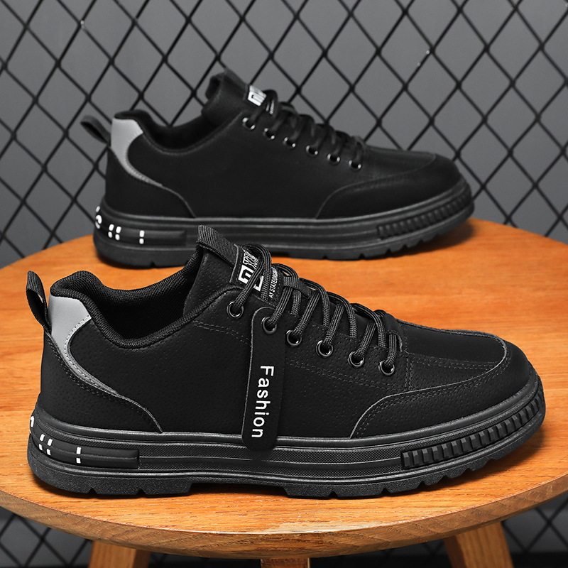 Ohuepai-Niche fashion shoes men's shoes summer new breathable workwear shoes men's Korean version all-match non-slip