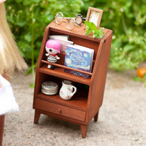 6 points BJD small cloth blythe strange Gao Keer azone baby house Jane Europe small furniture DIY newspaper cabinet material bag