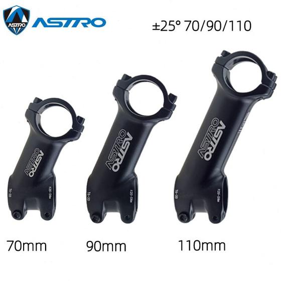 Astro Ultra-Light Mountain Bike Handlebar 라이저 7도 17도 25도 35도 양성 및 부정적인 각도 도로 손잡이 줄기 Astro Ultra-Light Mountain Bike Handlebar 라이저 7도 17도 25도 35도 양성 및 부정적인 각도 도로 손잡이 줄기