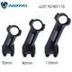 Astro Ultra-Light Mountain Bike Handlebar 라이저 7도 17도 25도 35도 양성 및 부정적인 각도 도로 손잡이 줄기 Astro Ultra-Light Mountain Bike Handlebar 라이저 7도 17도 25도 35도 양성 및 부정적인 각도 도로 손잡이 줄기