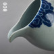 rongshantang 풍경 세라믹 블루와 화이트 페어 컵 대형 GE 킬른 손으로 그린 골동품 차 분배기 차 바다 쿵푸 차기구 rongshantang 풍경 세라믹 블루와 화이트 페어 컵 대형 GE 킬른 손으로 그린 골동품 차 분배기 차 바다 쿵푸 차기구