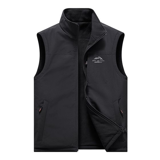 Double-sided cotton vest men's plus velvet thickened vest fermented horse clip warm fleece jacket in autumn and winter stand collar hive
Double-sided cotton vest men's plus velvet thickened vest fermented horse clip warm fleece jacket in autumn and winter stand collar hive