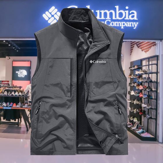 Columbia summer thin nylon vest men's q2025 new multi-pocket photography fishing waterproof breathable jacket outside
Columbia summer thin nylon vest men's q2025 new multi-pocket photography fishing waterproof breathable jacket outside