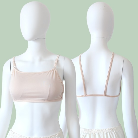 Wireless women's suspender vest chest pad tube top backless underwear one-piece bra middle-aged and elderly mother Modal
Wireless women's suspender vest chest pad tube top backless underwear one-piece bra middle-aged and elderly mother Modal
