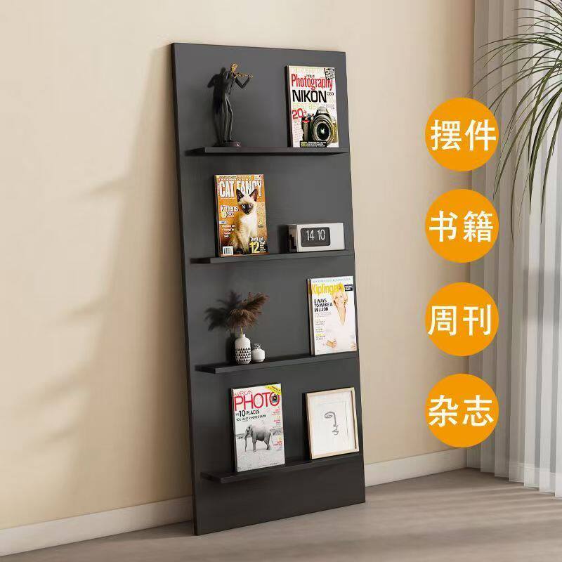 Балкон стойки 中古书架ins风落地杂志展示架靠墙书报架报刊架多层置物架