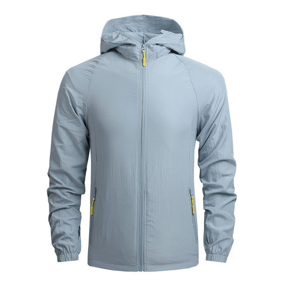 Sunscreen men's sports jacket 2021 summer new thin hooded outdoor large-size sunscreen clothing men's fashion
Sunscreen men's sports jacket 2021 summer new thin hooded outdoor large-size sunscreen clothing men's fashion