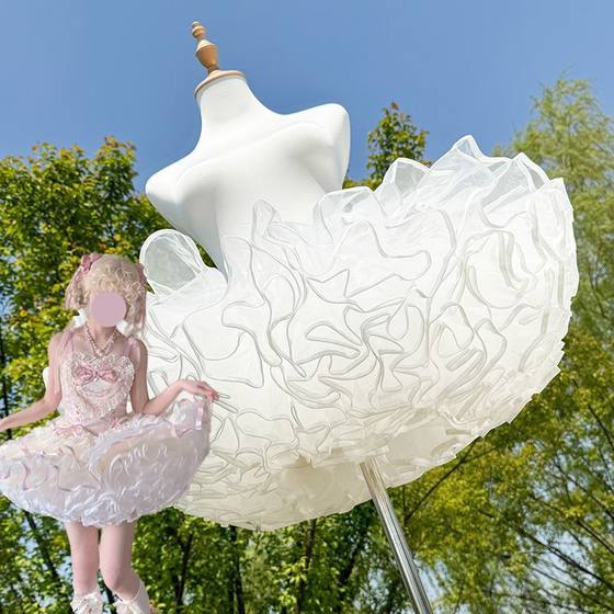 LOLITA35CM 폭력적인 뼈없는 지원 소프트 거즈 클라우드 지원 LOLITA 퍼피 페티코트 스커트 플라잉 개 짧은 치마 지원 LOLITA35CM 폭력적인 뼈없는 지원 소프트 거즈 클라우드 지원 LOLITA 퍼피 페티코트 스커트 플라잉 개 짧은 치마 지원