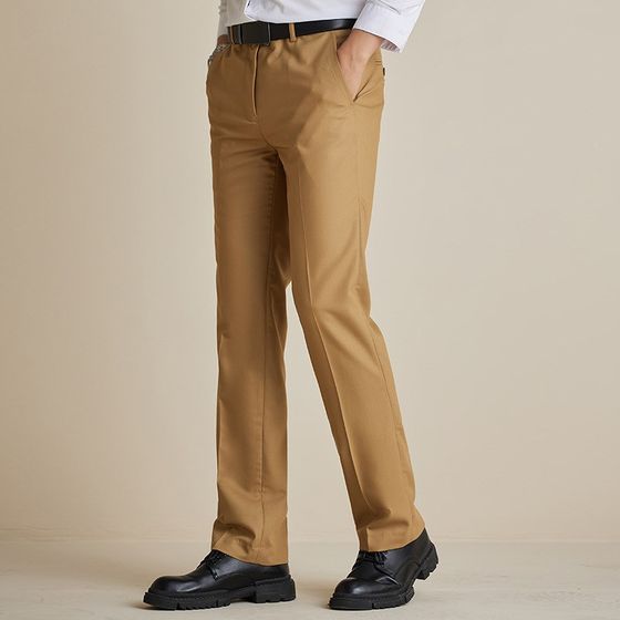 Young slim British straight-legged trousers men Korean style casual draped formal suit trousers fashionable and versatile high-end men
Young slim British straight-legged trousers men Korean style casual draped formal suit trousers fashionable and versatile high-end men