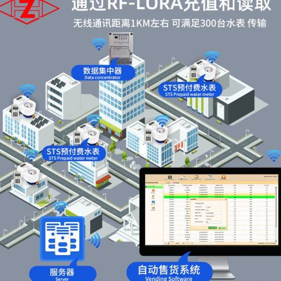 선불 후 보수 물 미터 ST STS 구리 쉘 분할 원격 지능형 수도 미터 IP68 소그룹 밸브 제어 민간 계량기 선불 후 보수 물 미터 ST STS 구리 쉘 분할 원격 지능형 수도 미터 IP68 소그룹 밸브 제어 민간 계량기