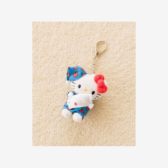 Book deposit Sanrio Kitty / Me% 5th bullet Golf all black college black plush pendant Book deposit Sanrio Kitty / Me% 5th bullet Golf all black college black plush pendant