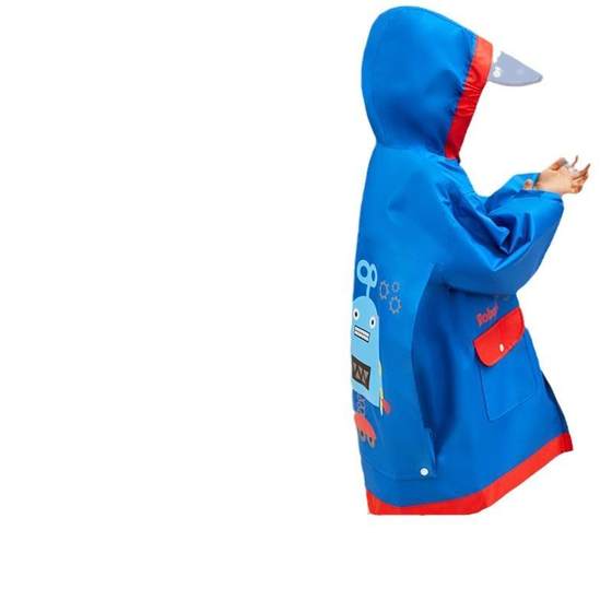 소년과 여자를위한 학교에 가기 위해 학교 가방을 가진 어린이 비옷과 초등학생 소년 소년과 여자 비 poncho 소년과 여자를위한 학교에 가기 위해 학교 가방을 가진 어린이 비옷과 초등학생 소년 소년과 여자 비 poncho