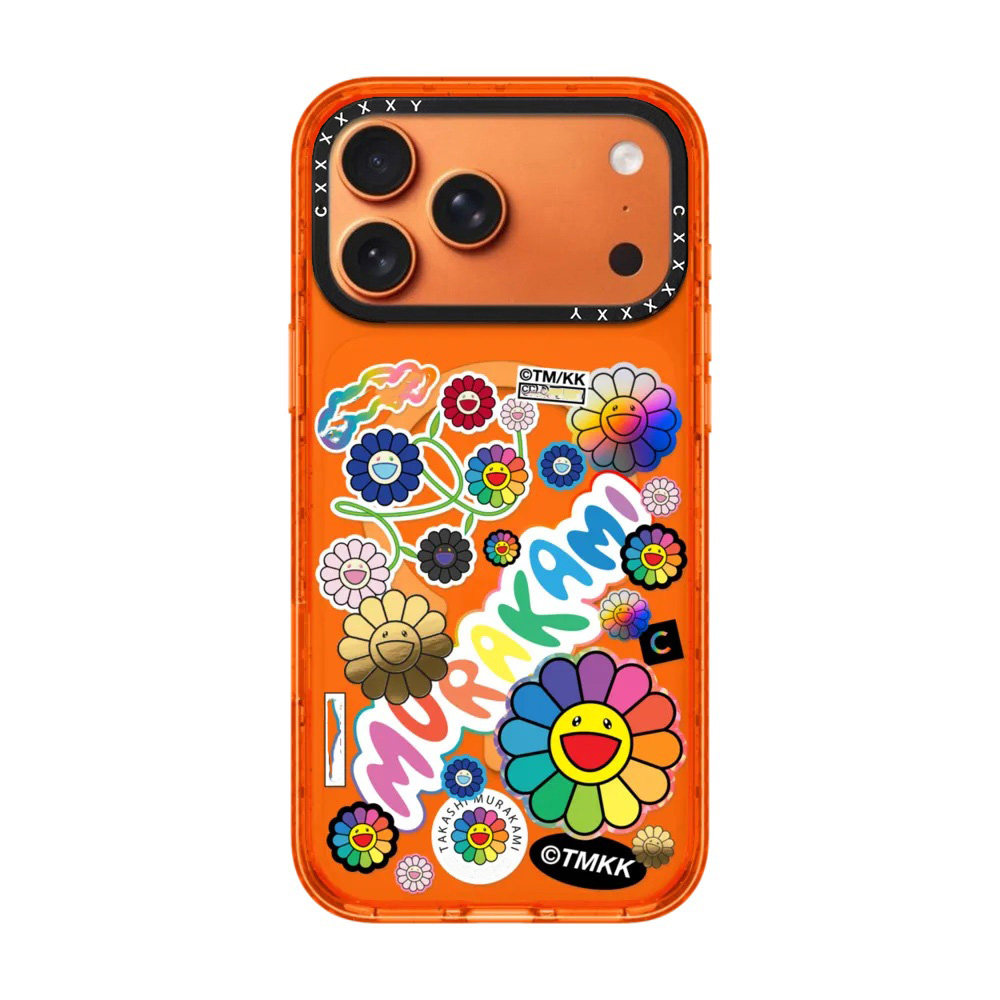 ⭐︎村上隆FLOWERSBLOOM⭐︎iPhone17proMAX cxxxxxxy联名第三弹村上隆太阳花FLOWERS BLOOM苹果17promax手机壳适用