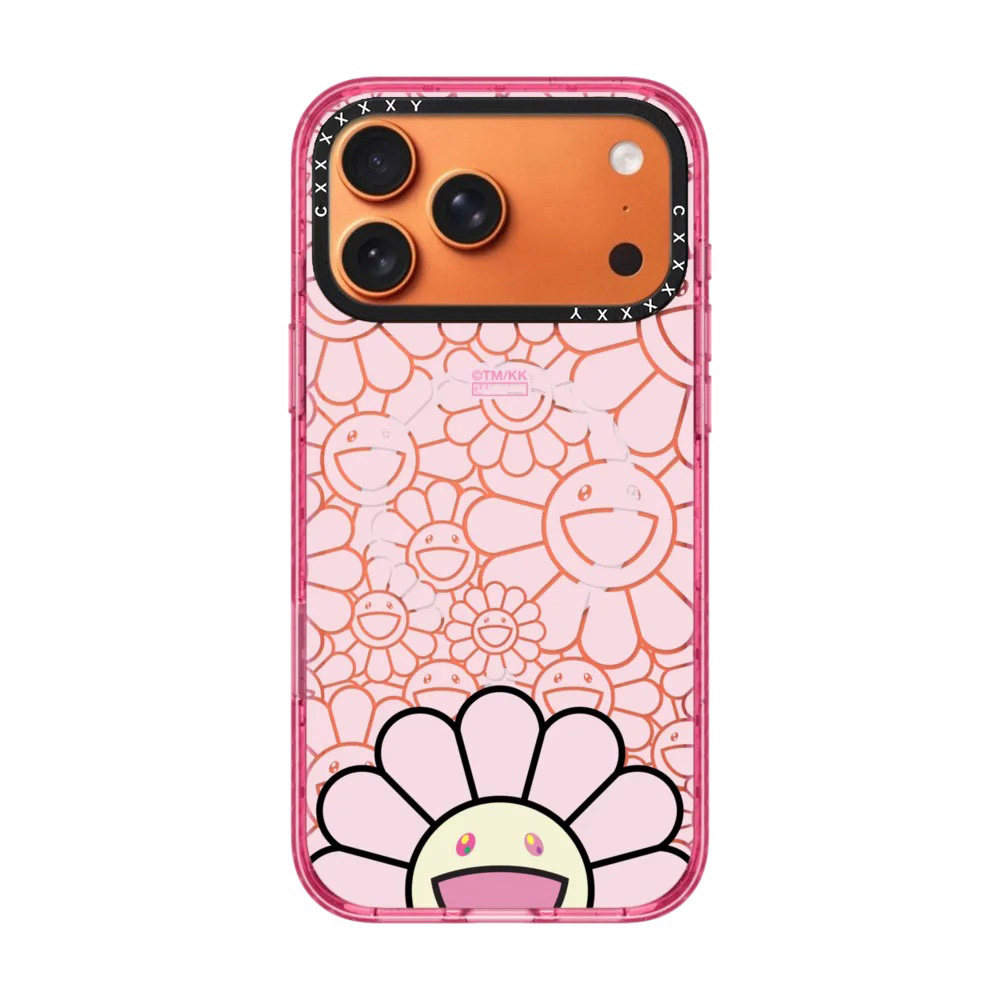 cxxxxxxy联名第三弹村上隆太阳花FLOWERS BLOOM苹果17promax手机壳适用