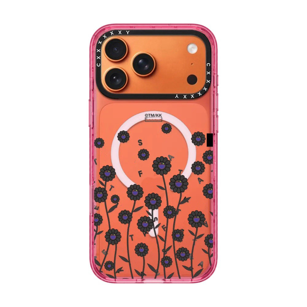 cxxxxxxy联名第三弹村上隆太阳花FLOWERS BLOOM苹果17promax手机壳适用